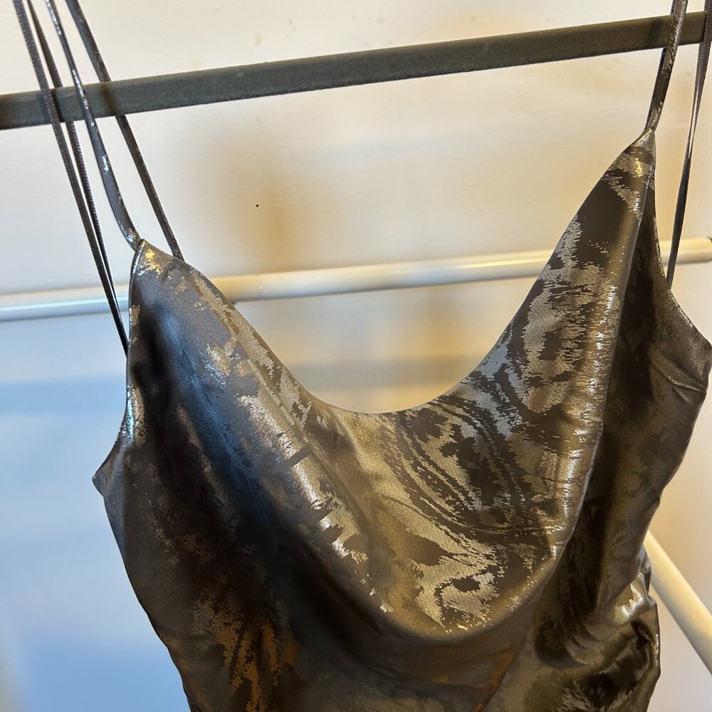 Zara Silver Dress - Picture 4 of 4